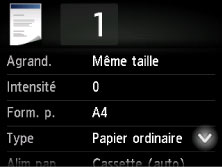 figure : écran tactile